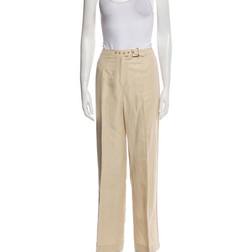 Escada Silk/Linen Women's Trousers